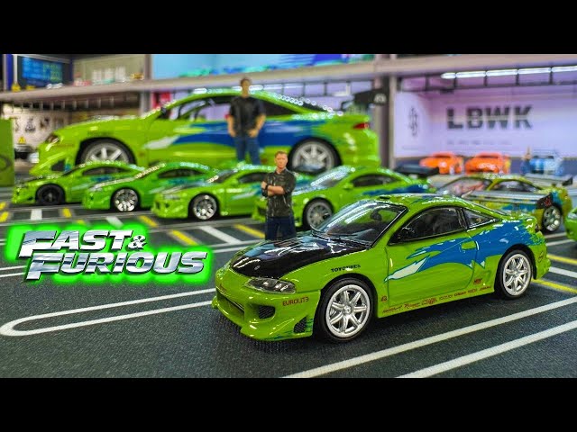 Unboxing Brian O'Conners Mitsubishi Eclipse by Transcend Model 164 *BEST YET*