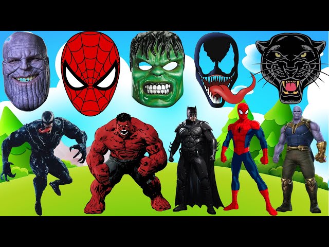 Tebak Gambar Superhero Terbaik | Venom, Spider-Man, Hulk, Batman, Marvel, Thanos - Seru! | Part 8