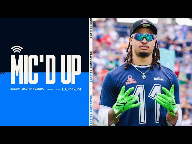 Jaxon Smith-Njigba Mic'd Up At The 2025 Pro Bowl Games