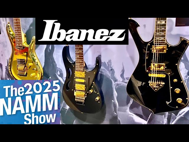 Ibanez Guitar Tour @ the 2025 NAMM Show