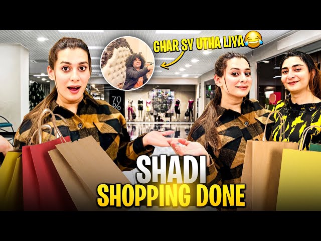 Wedding Shopping🥰|Gulfam Ko Ghar Sy Othwa Liya 😂|Maya Khan Vlogs🥰