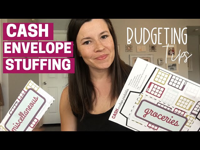 Cash Envelope Stuffing | DIY Cash Envelope System for beginners | October Budget Tips | Cash Budget