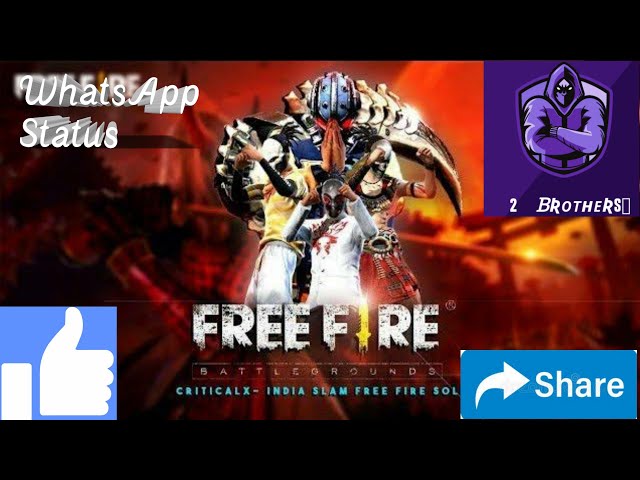 WhatsApp Status free fire 🔥🔥🔥 Free fire lover ❤