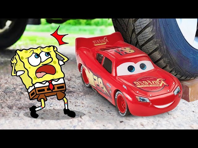 Experimento Coche vs M&M vs Sandía vs Juguetes | Aplastando Cosas Crujientes y Suaves con el Coche