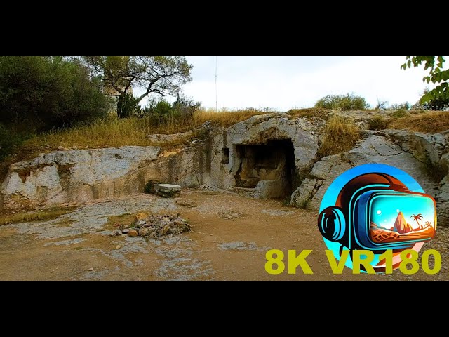 The sites and excavations on Philopappos Hill in the heart of ancient Athens 8K 4K VR180 3D Travel