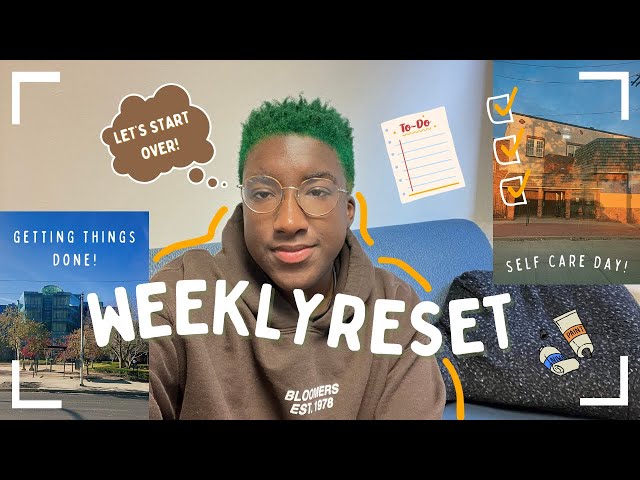 reset for the week with me | sunday to do list