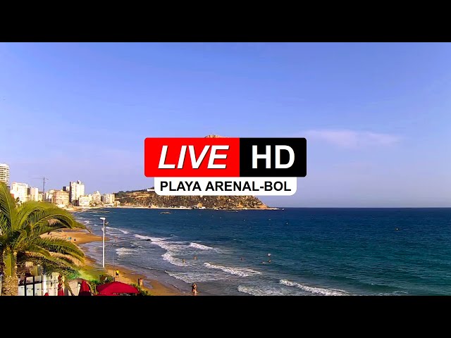 Live Webcam Arenal-Bol Beach 🏖️ Hotel Solymar ☀️ Calpe ☀️ Alicante ☀️ Valencia 🌎 🅻🅸🆅🅴