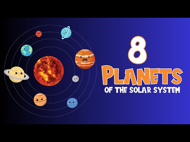 8 Planets Song For Kids - Exploring Our Solar System