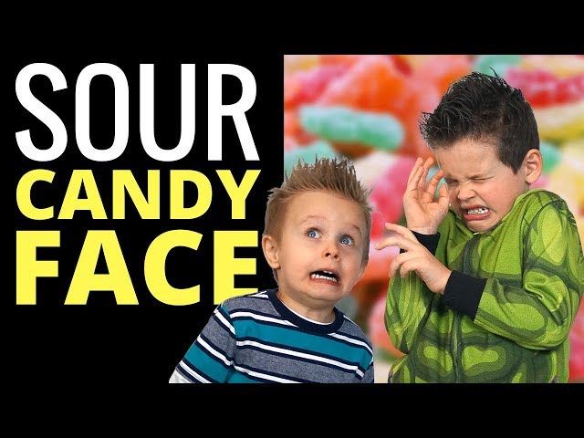 Kids Reacting To Eatting Sour Candy