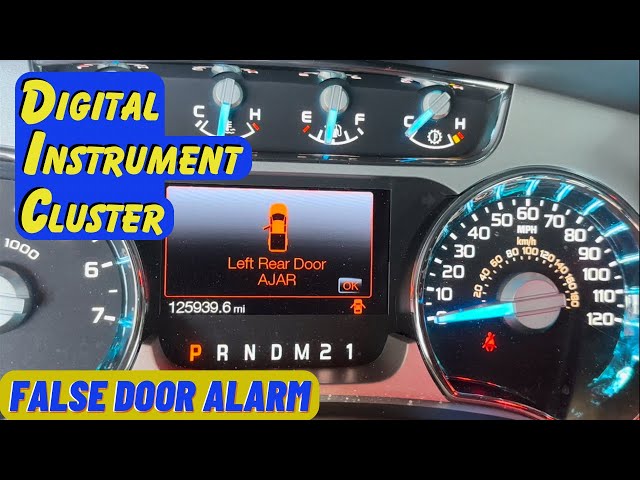 DIC Warning! Door Ajar While Driving! Ford F-150 6.2