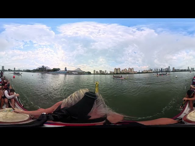 British Dragons SEA Regatta 2024 Drum View [VR 360]