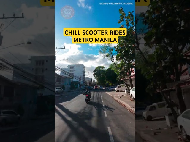 Scootering the streets of Metro Manila, PH #electrickickscooter #adventure #travel #viralvideo