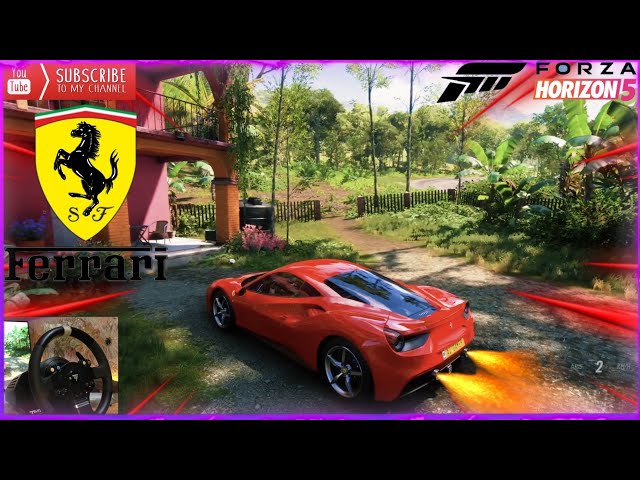 Forza horizon 5 - 2015 model FERRARI 488 GTB !Thrustmaster TMX wheel