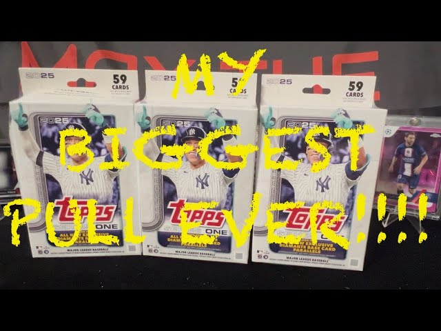 2025 Topps Series 1 Baseball Hangers x3 from Best Buy