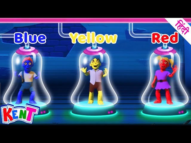 Learn Colors With Funny Zombies | Learning Videos For Kids | Ek Chota Kent