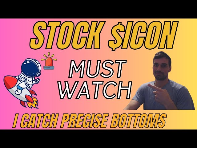 Penny Stock $ICON Is Bottoming Out And Could Pump Soon | Must Watch For Analysis