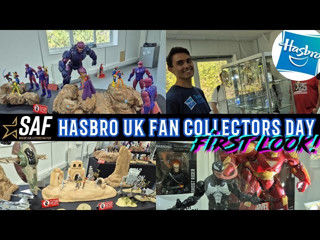 STAR ACTION FIGURES HASBRO FAN EVENT. MARVEL LEGENDS, STAR WARS BLACK SERIES, THE VINTAGE COLLECTION