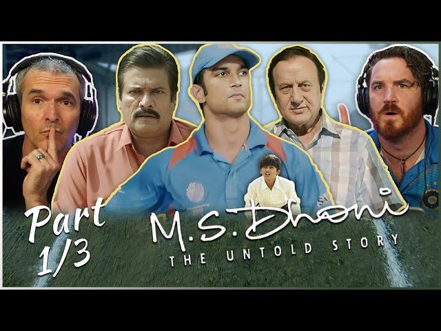 M.S. DHONI: THE UNTOLD STORY Movie Reaction Part 1/3! | Sushant Singh Rajput