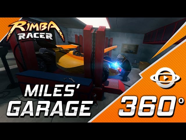 RIMBA Racer | 360° Experience Miles' Garage | Animation