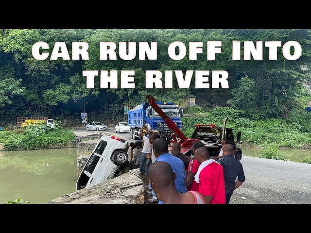 A car run off the road and into the river at Flat Bridge Road. S2:E9