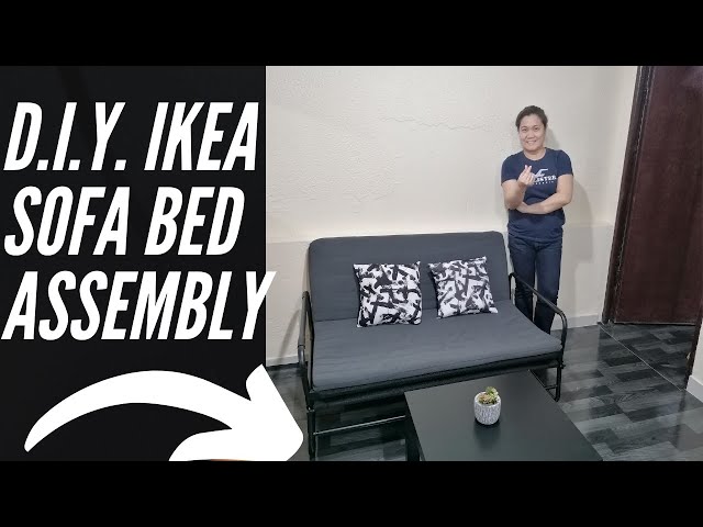 How to Assemble IKEA SOFA BED. Do it yourself easy steps.