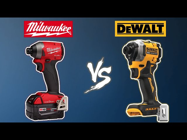 Milwaukee VS Dewalt Impact Driver - Which is The Best?