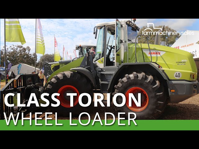 2023 CLAAS TORION wheel loader range debuts at Henty 2023