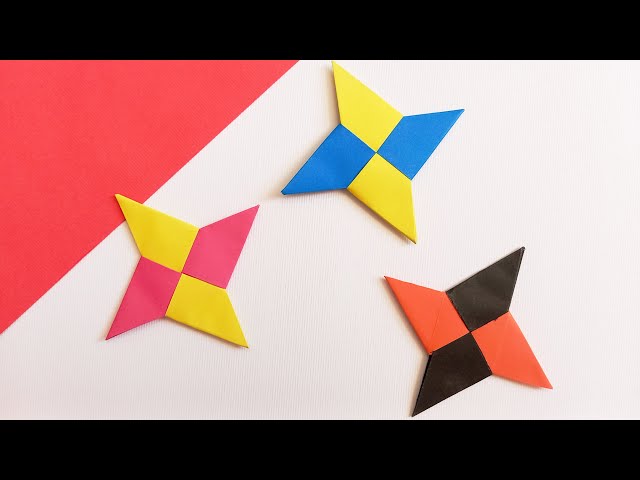 How to make a paper ninja star | origami for kid