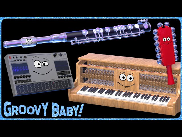 "Nutcracker Christmas!" – Baby Sensory Music Video – Dancing Instruments Play Tchaikovsky Medley