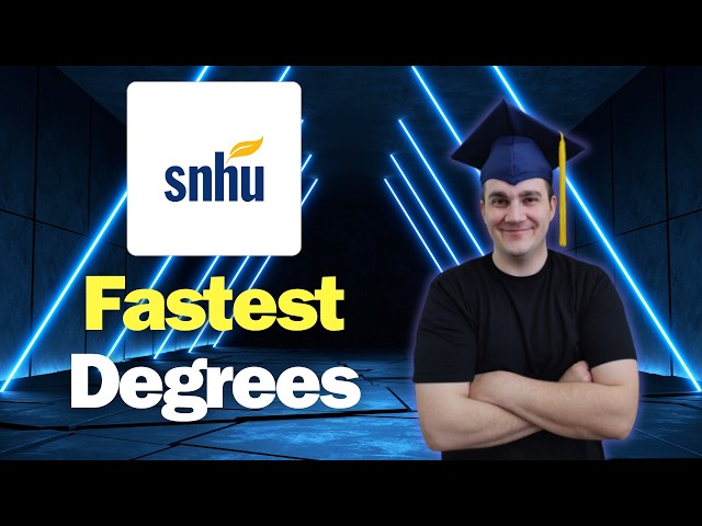 SNHU's Fastest Degree Programs | Competency Based Education through "Community Partnerships"