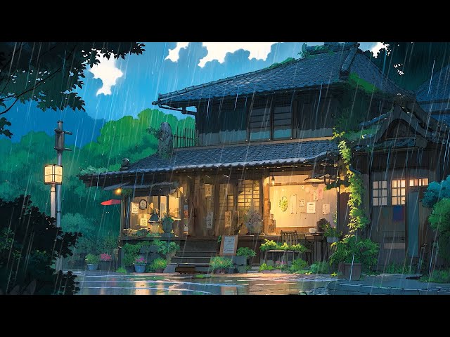 RAINING IN OSAKA 🌧️ Lofi November Vibes 🌧️ Rainy Lofi Songs For The Rain And Autumn Lovers