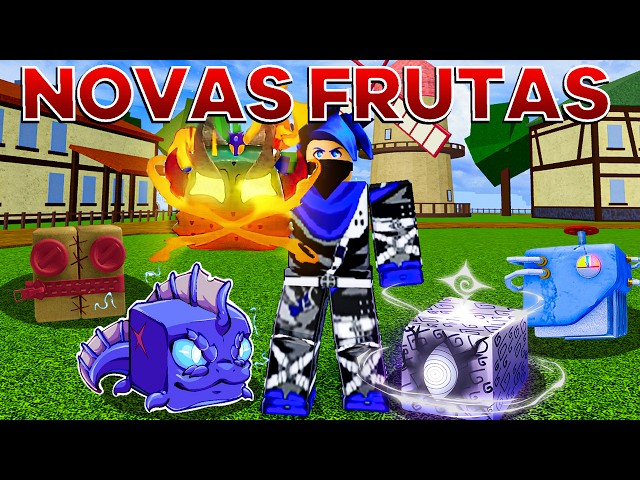 TESTEI AS NOVAS FRUTAS DA ATUALIZAÇÃO DO BLOX FRUITS!