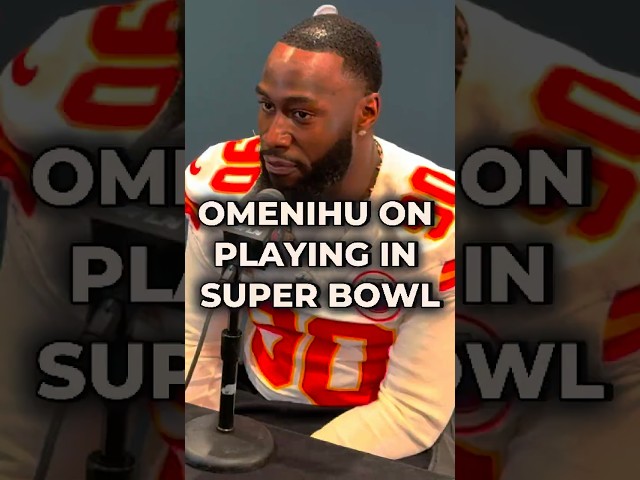 Kansas City Chiefs Edge Charles Omenihu on What Playing In Super Bowl Means #nfl #chiefs #chiefsnews