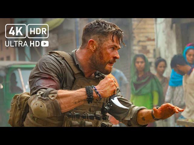 All-Out Action in Extraction 2020: 4K HDR | Must-Watch Fight Scenes | Full Movie Review