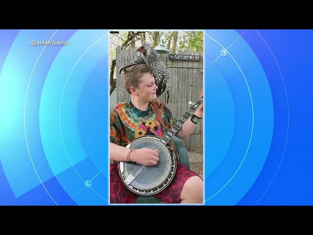 Wisconsin teenager takes to social media to share love of bluegrass