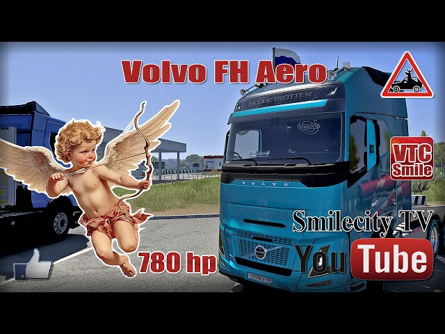 Euro Truck Simulator 2. Продолжаем трудиться. Volvo FH Aero