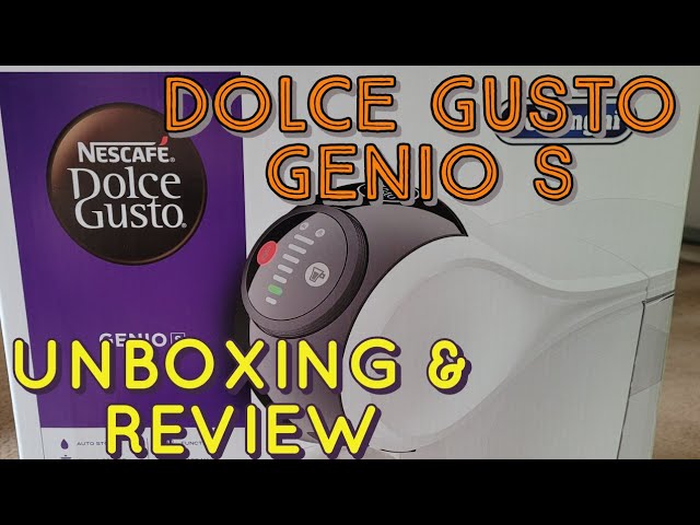 DOLCE GUSTO GENIO S. Review and demonstration. Dolce Gusto descaling information below 👇