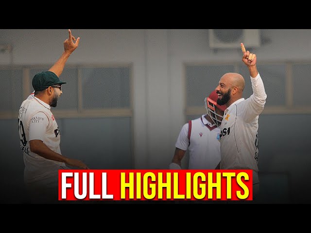 Full Highlights | Pakistan vs West Indies | 1st Test Day 3 | PCB | M2I1A