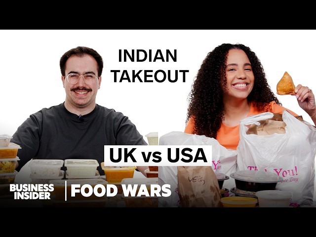 US vs UK Indian Takeout | Food Wars | Insider Food