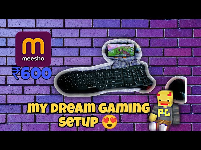 my new mobile gaming setup 😍 ₹600