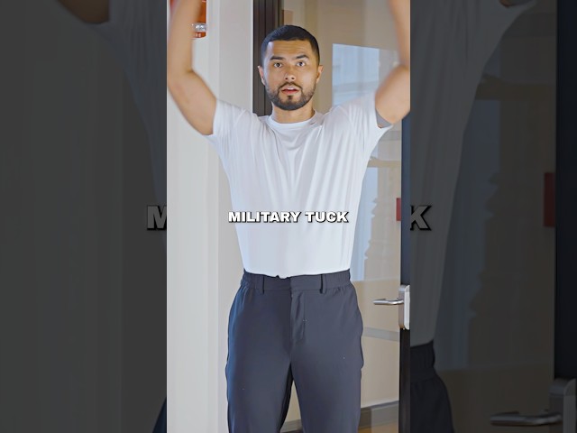 Jose Zuniga on T-Shirt Military Tuck In Hack