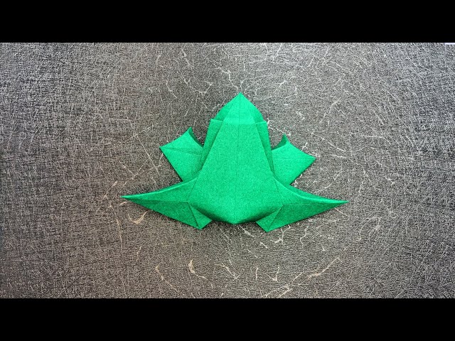 How to make an origami frog (Beth Johnson)