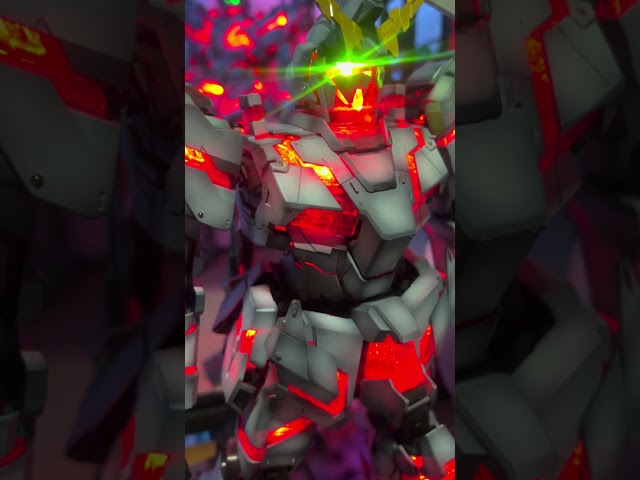 PG Unicorn Gundam with LED size comparison 4 #toys #model #plastickit #gunpla #bandai #unicorn