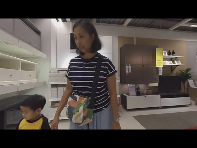 VR180 3D 4K 50FPS Stereo Binaural | Trip to Ikea Alam Sutera