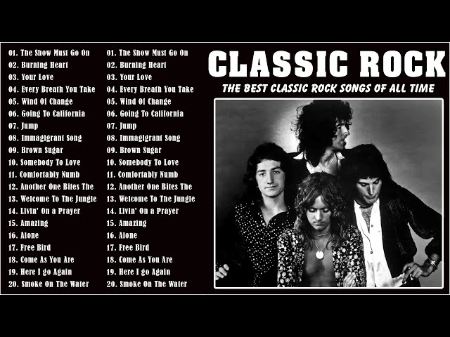 Classic Rock 80s 90s Playlist | The best Classic Rock Songs Ever