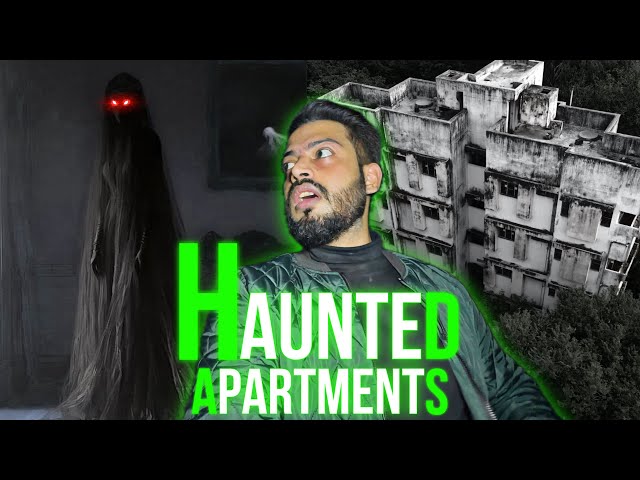 Exploring HAUNTED APARTMENTS 12 AM Midnight | Night of horror | Paranormal investigation