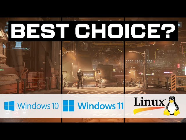 Star Citizen | Windows 10 vs 11 vs Linux!