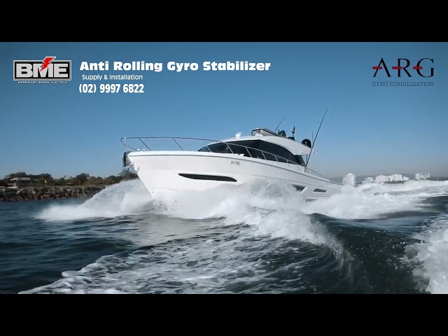 Anti Rolling Gyro Stabilizer Sea Trials (Maritmo)