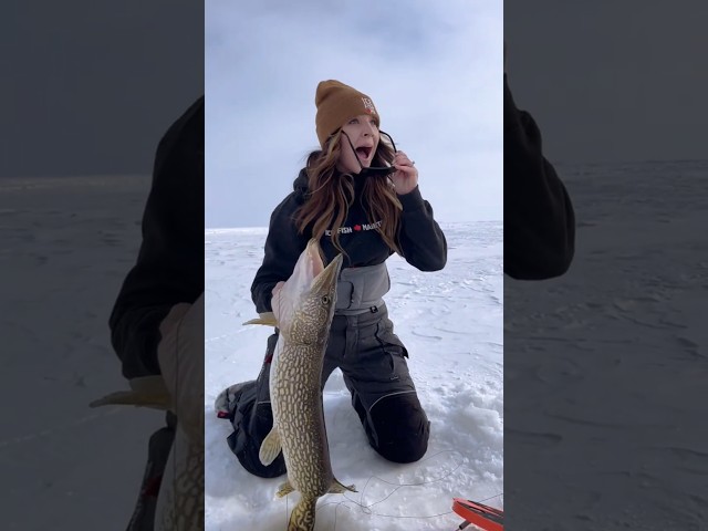 Frozen River Fishing Trick