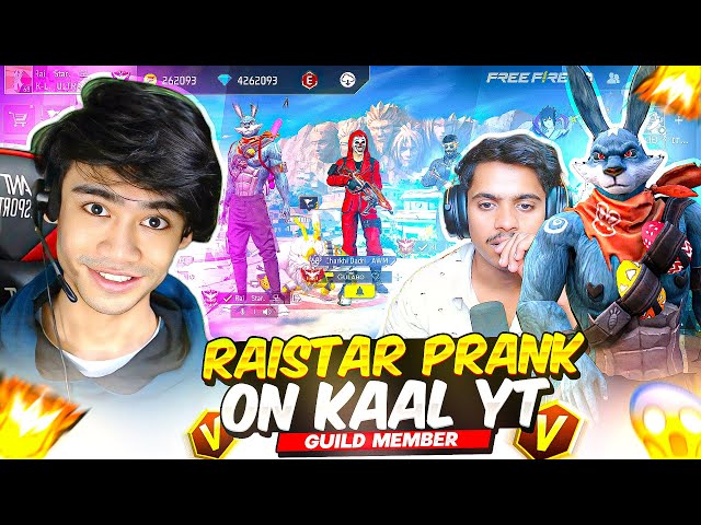 RAISTAR PRANK ON KAAL YT GUILD MEMBER | PART 2 @kaalyt2413